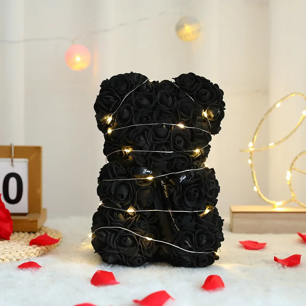 Rose Teddy Bear™ - Forever Love Gift