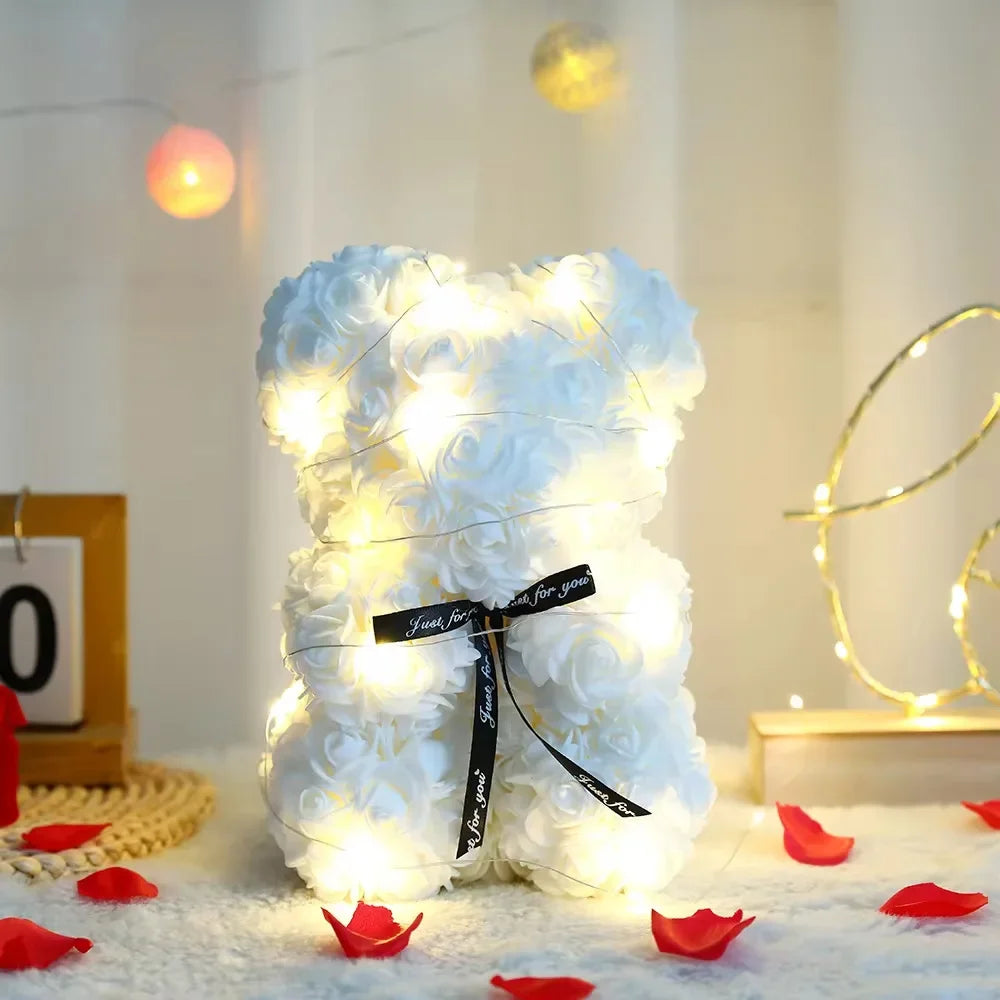 Rose Teddy Bear™ - Forever Love Gift