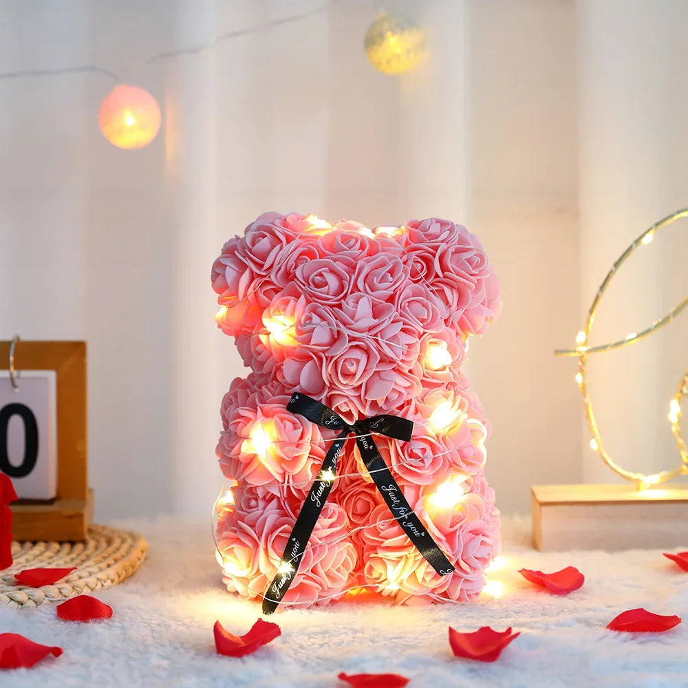 Rose Teddy Bear™ - Forever Love Gift