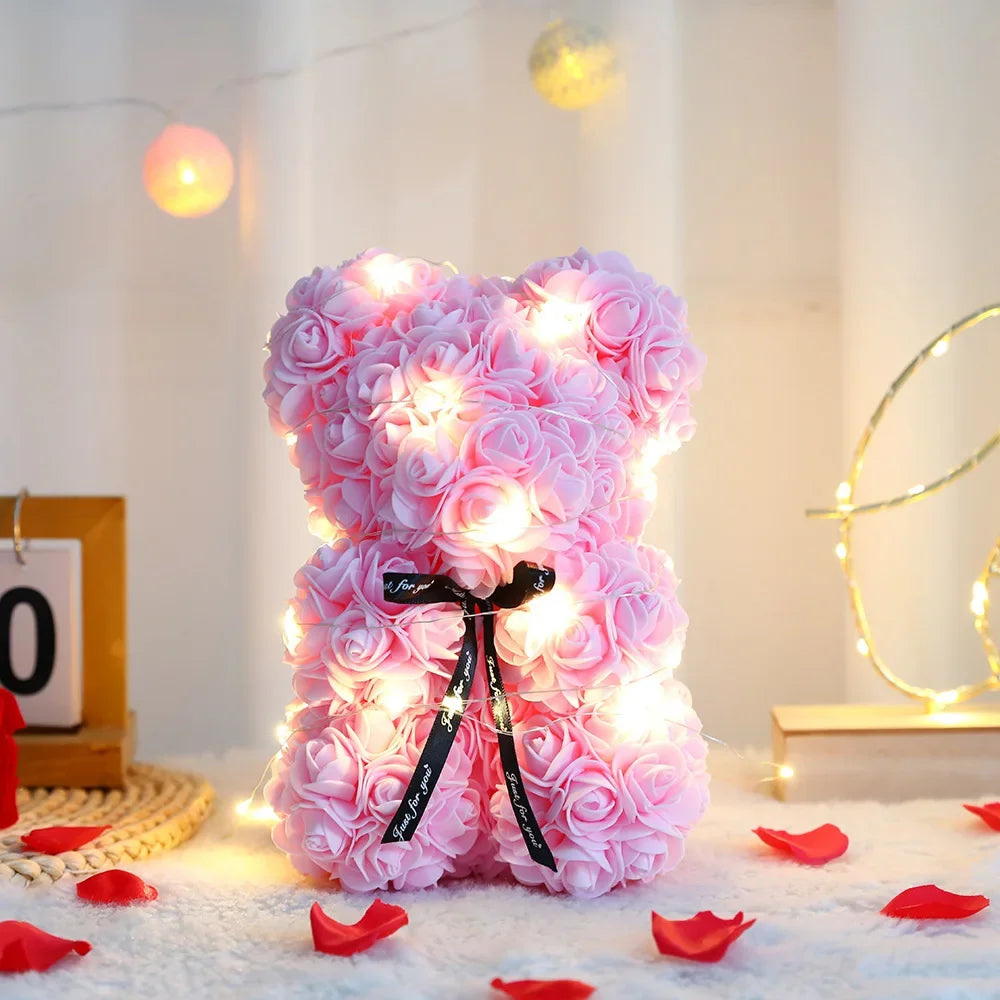 Rose Teddy Bear™ - Forever Love Gift
