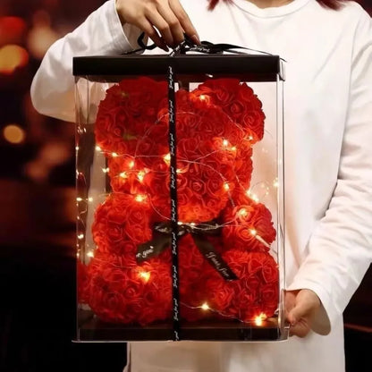 Rose Teddy Bear™ - Forever Love Gift